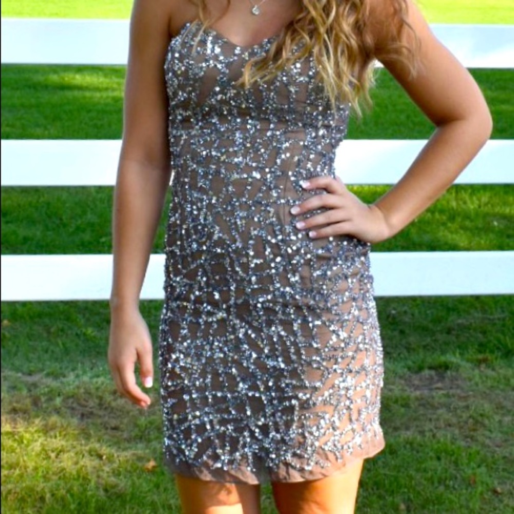Scala sequin dress size 0